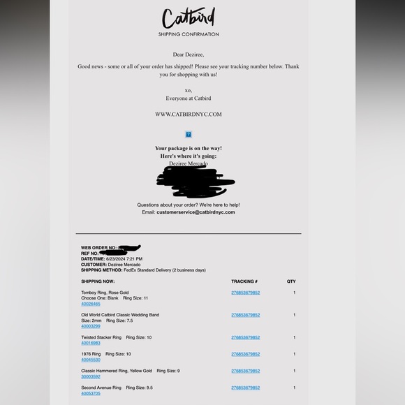 Catbird Second Avenue Gold Chain Ring - Picture 6 of 6